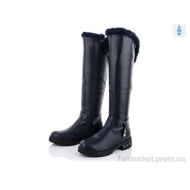 Фотография Сапоги детские красивые зима ALR04-2 (8 пар р.34-38) "SANLIN" недорого оптом от прямого поставщика