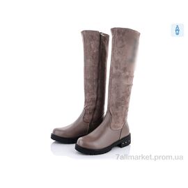 Фотография Сапоги детские красивые зима ALR03-10A (8 пар р.34-38) "SANLIN" недорого оптом от прямого поставщика