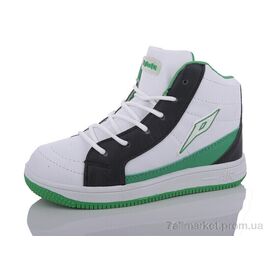 Фотография Кроссовки детские модные Весна/осень 09-3 green (8 пар р.23-30) "SANLIN" недорого оптом от прямого поставщика