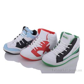 Фотография Кроссовки детские модные Весна/осень 09-123 mix (22 пар р.23-30) "SANLIN" недорого оптом от прямого поставщика