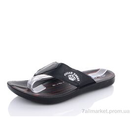 Шльопанці чоловічі пляжні Літо E5-11Ш (12 пар р.41-45) "SANLIN" недорого оптом від прямого постачальника