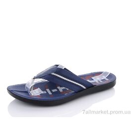 Шльопанці чоловічі пляжні Літо E7215Ш (12 пар р.41-45) "SANLIN" недорого оптом від прямого постачальника