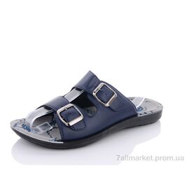 Шльопанці чоловічі пляжні Літо E9055Ш blue (12 пар р.41-45) "SANLIN" недорого оптом від прямого постачальника