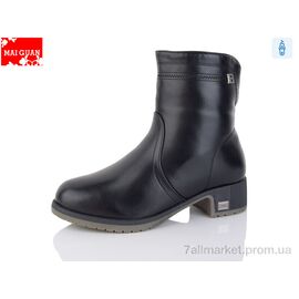 Черевики жіночі стильні Зима A73-1 (8 пар р.37-42) "Maiguan" недорого оптом від прямого постачальника