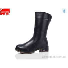Чоботи жіночі зручні Зима B732-1 (6 пар р.37-42) "Maiguan" недорого оптом від прямого постачальника
