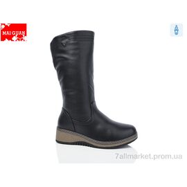 Чоботи жіночі зручні Зима C9877-3 (8 пар р.37-42) "Maiguan" недорого оптом від прямого постачальника