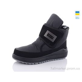 Черевики жіночі стильні Зима ML57 чорний (6 пар р.38-41) "SANLIN" недорого оптом від прямого постачальника