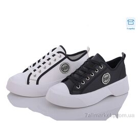 Фотография Кеды женские стильные Весна/осень 3-1-24 mix (24 пар р.36-41) "SANLIN" недорого оптом от прямого поставщика