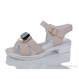 Фотография Босоножки детские летние Лето 2-2660 (16 пар р.32-37) "SANLIN" недорого оптом от прямого поставщика