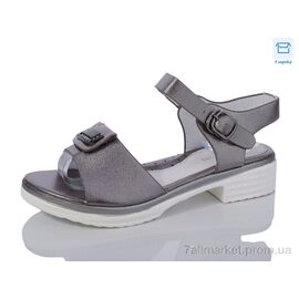 Босоніжки дитячі літні Літо 6-8560 bronze (16 пар р.32-37) "SANLIN" недорого оптом від прямого постачальника