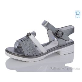 Босоніжки дитячі літні Літо 5-9560 gun (16 пар р.32-37) "SANLIN" недорого оптом від прямого постачальника