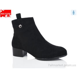 Фотография Ботинки женские стильные зима A66-1 (6 пар р.36-41) "Maiguan" недорого оптом от прямого поставщика