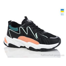 Фотография Кроссовки женские модные Весна/осень 075-5 (8 пар р.36-41) "Swin" недорого оптом от прямого поставщика