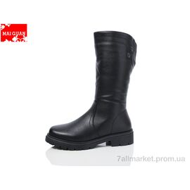 Чоботи жіночі зручні Зима C3305-6 (8 пар р.37-42) "Maiguan" недорого оптом від прямого постачальника