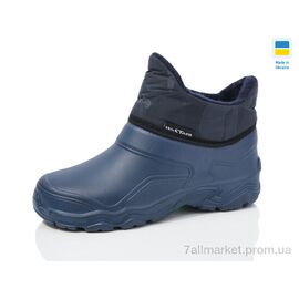 Калоші жіночі Зима Бот. жін. т.синій (8 пар р.37-42) "SANLIN" недорого оптом від прямого постачальника