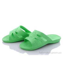 Шльопанці жіночі полегшені Літо SV007 зеленый (6 пар р.36-41) "SANLIN 2" недорого оптом від прямого постачальника