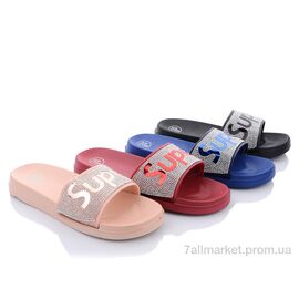 Фотография Шлепки женские облегченные Лето 123-1 mix (12 пар р.36-41) "SANLIN 2" недорого оптом от прямого поставщика