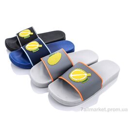 Фотография Шлепки мужские пляжные Лето A2058-7 mix (12 пар р.40-45) "SANLIN 2" недорого оптом от прямого поставщика