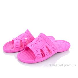 Фотография Шлепки женские облегченные Лето A5 розовый (6 пар р.36-41) "SANLIN 2" недорого оптом от прямого поставщика