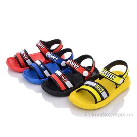 Фотография Сандалии детские летние Лето 2201 mix old (12 пар р.18-23) "SANLIN 2" недорого оптом от прямого поставщика