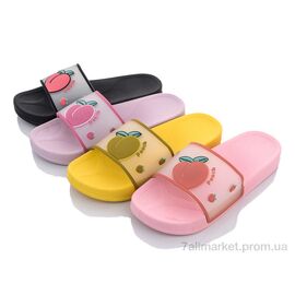 Шльопанці жіночі полегшені Літо B2069-1 mix (12 пар р.36-41) "SANLIN 2" недорого оптом від прямого постачальника