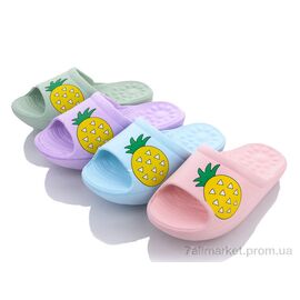 Шльопанці жіночі полегшені Літо 2201-8 mix (12 пар р.36-40) "SANLIN 2" недорого оптом від прямого постачальника