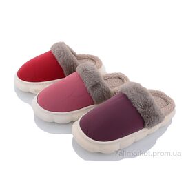 Тапки жіночі для будинку Весна/осінь WP6088-1 mix (12 пар р.36-41) "SANLIN 2" недорого оптом від прямого постачальника