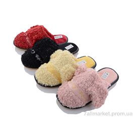 Тапки жіночі для будинку Весна/осінь WF2241 mix (12 пар р.36-41) "SANLIN 2" недорого оптом від прямого постачальника