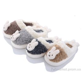 Фотография Тапки детские домашние Весна/осень F26 mix (12 пар р.24-35) "SANLIN 2" недорого оптом от прямого поставщика