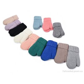 Рукавиці дитячі Зима 5824 mix (S) (12 шт. р.сітка2-3) "KUINH" недорого оптом від прямого постачальника