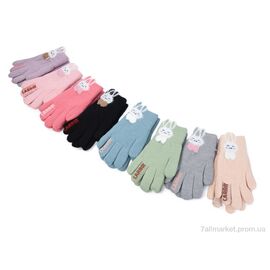 Рукавички для дітей Зима 5818 mix (M) (12 шт. р.сітка5-7) "KUINH" недорого оптом від прямого постачальника