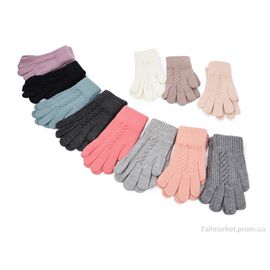 Фотография Перчатки для детей Зима 3854 mux (M) (12 шт. р.сетка 5-8) "KUINH" недорого оптом от прямого поставщика