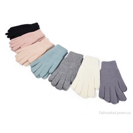 Фотография Перчатки женские Зима 5826 mix (12 шт. р.сетка 6,5-8,5) "KUINH" недорого оптом от прямого поставщика