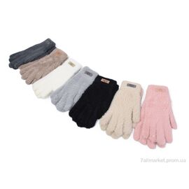 Фотография Перчатки женские Зима 5801 mix (12 шт. р.сетка 6,5-8,5) "KUINH" недорого оптом от прямого поставщика