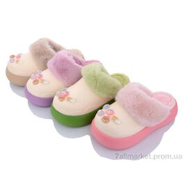 Тапки жіночі для будинку Зима 53119 mix (12 пар р.36-41) "SANLIN 2" недорого оптом від прямого постачальника