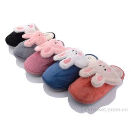 Тапки жіночі для будинку Весна/осінь MD8780 mix (12 пар р.36-41) "SANLIN 2" недорого оптом від прямого постачальника