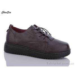 Фотография Туфли женские стильные Весна/осень A14-2 (8 пар р.36-_41) "Chunsen" недорого оптом от прямого поставщика