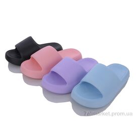 Фотография Шлепки женские облегченные Лето NU0312 mix (12 пар р.36-41) "SANLIN 2" недорого оптом от прямого поставщика