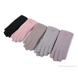 Рукавички жіночі Зима F3 mix (12 шт. р.сітка6,5-8,5) "KUINH" недорого оптом від прямого постачальника