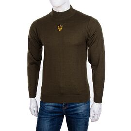 Фотография Свитер мужской 30 khaki р.M-3XL "STREET" недорого оптом от прямого поставщика