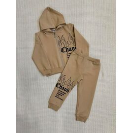 Фотография Костюм детский спортивный на девочку 449 beige р.3-6 "BURATINO" недорого оптом от прямого поставщика