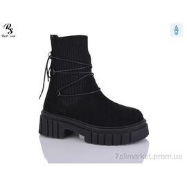 Фотография Ботинки женские стильные Весна/осень J856 (8 пар р.36-41) "Red Sun" недорого оптом от прямого поставщика