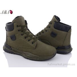 Черевики чоловічі стильні Зима M2ABA1-2 (8 пар р.40-45) "Aba" недорого оптом від прямого постачальника