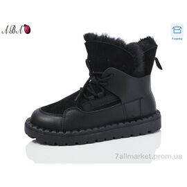 Черевики жіночі стильні Зима B0ABA1-1 (8 пар р.36-41) "Aba" недорого оптом від прямого постачальника