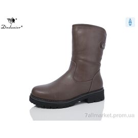 Фотография Сапоги женские удобные зима K520-59 (8 пар р.37-41) "Dadanier" недорого оптом от прямого поставщика