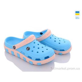 Крокси жіночі літні Літо 3021-273 (12 пар р.36-41) "Luck Line" недорого оптом від прямого постачальника