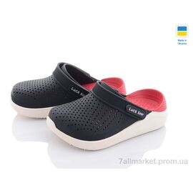 Фотография Кроксы детские летние Лето 5017-241 (6 пар р.24-29) "Luck Line" недорого оптом от прямого поставщика