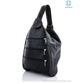 Фотография Сумка женская 077-2 black 34*24*9 см, "Master 777" недорого оптом от прямого поставщика