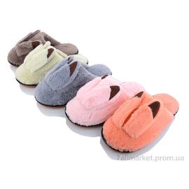 Тапки жіночі для будинку Весна/осінь 8807 mix (24 пар р.38-43) "Luck Line" недорого оптом від прямого постачальника