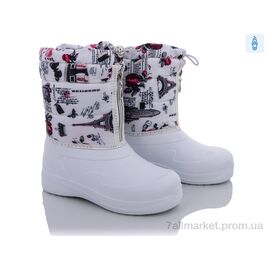 Фотография Сапоги из пены детские зима Кредо Украіна 19-д-26 білий (6 пар р.28-34) "Vladimir" недорого оптом от прямого поставщика